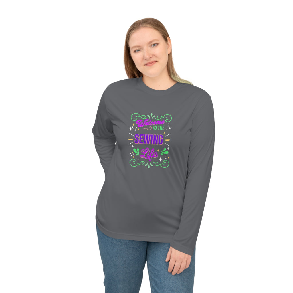 Sewing Life Long Sleeve Performance T-Shirt