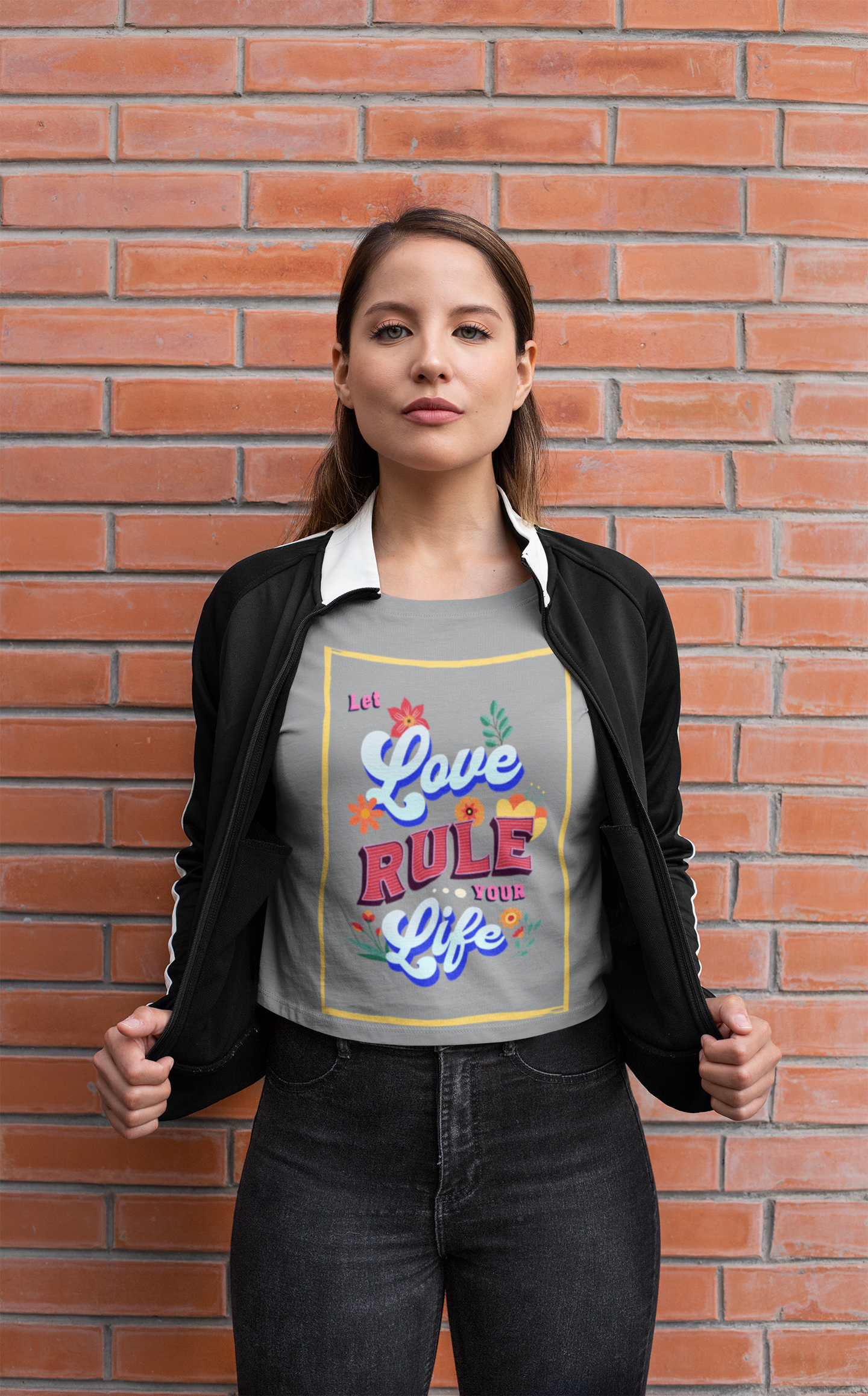 Let Love Rule Your Life Women's Baby Tee