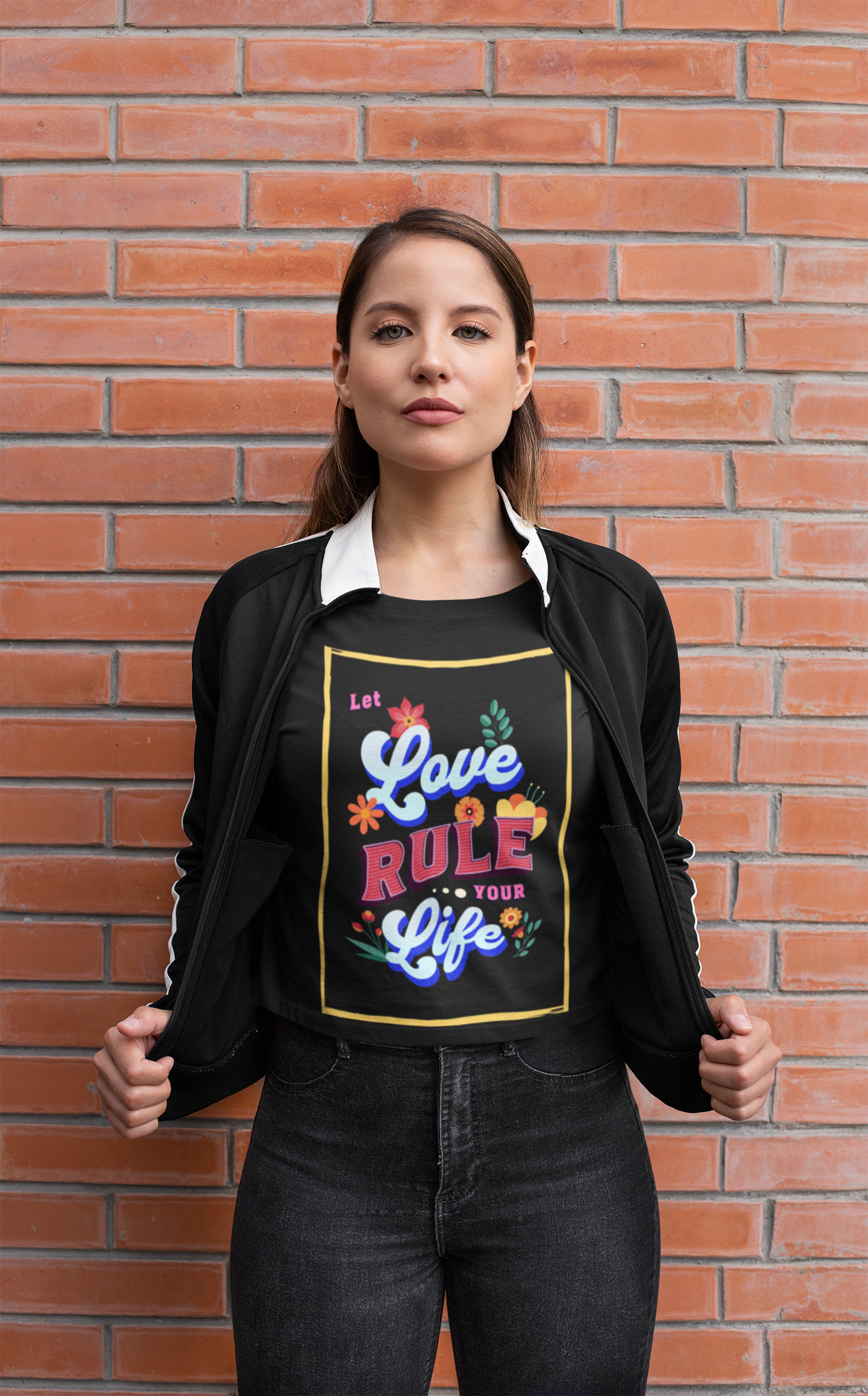 Let Love Rule Your Life Women's Baby Tee