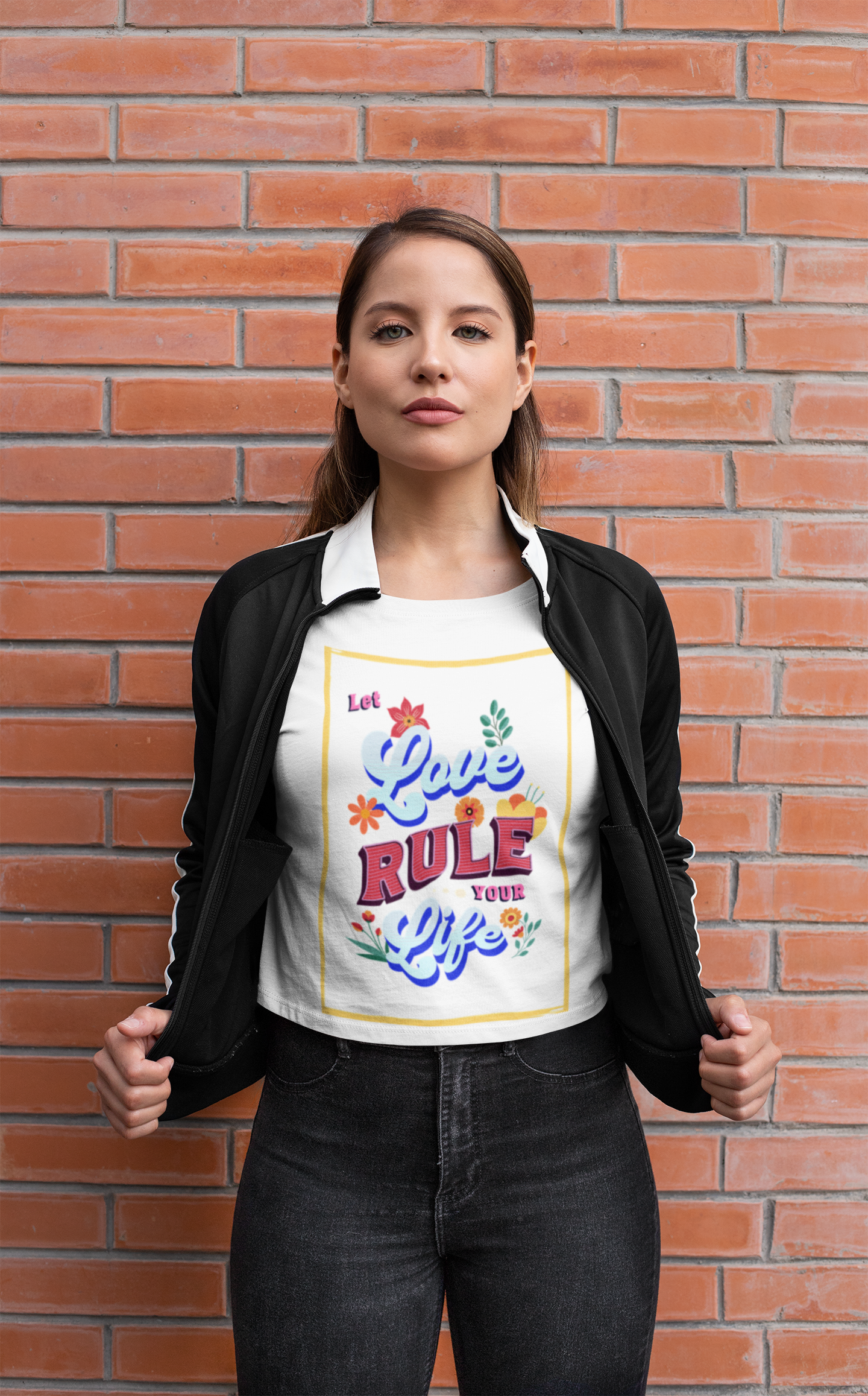 Let Love Rule Your Life Women's Baby Tee