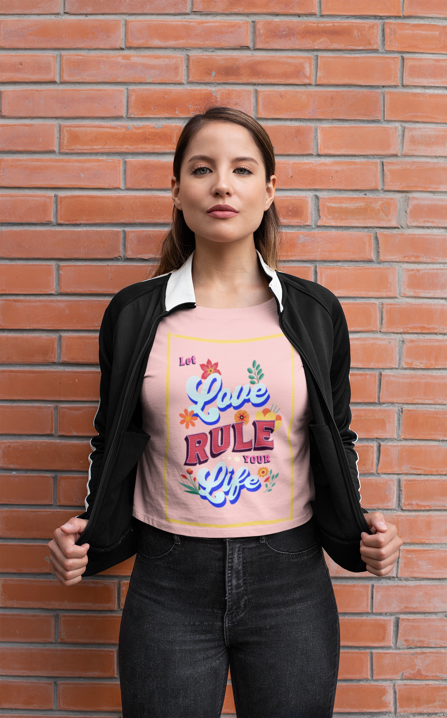 Let Love Rule Your Life Women's Baby Tee
