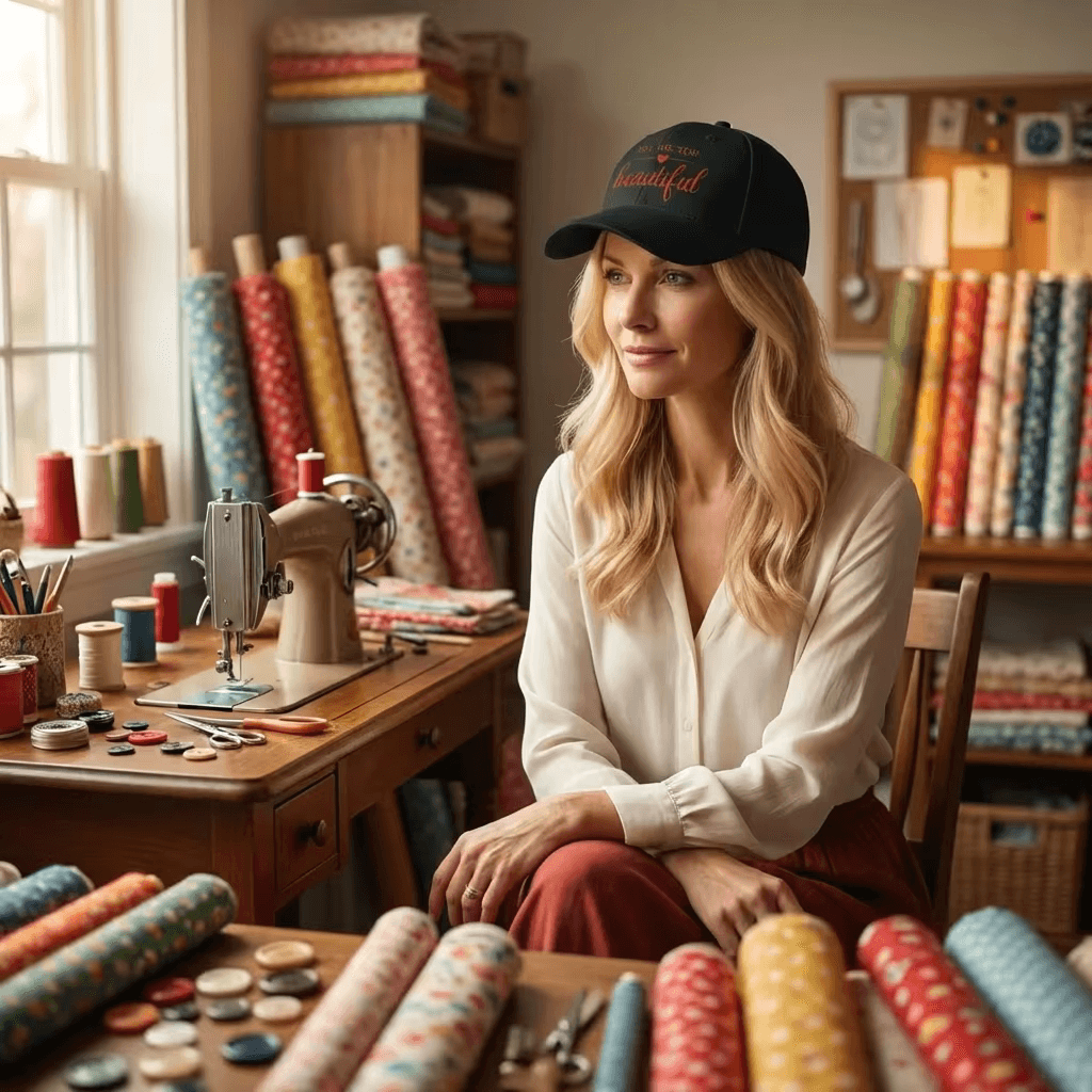 You Are Sew Beautiful Cotton Twill Baseball Cap — Quilter & Stitcher Gift