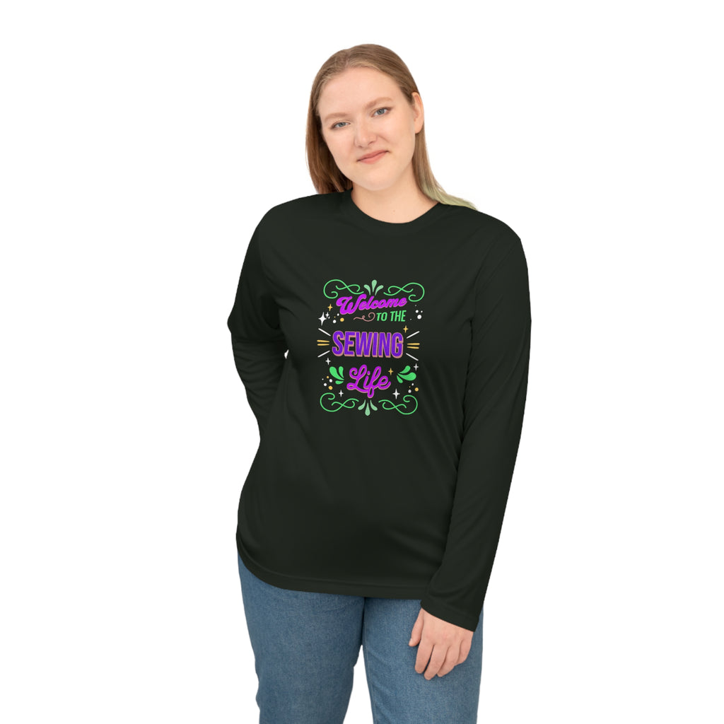 Sewing Life Long Sleeve Performance T-Shirt